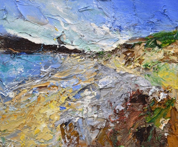 'Across The Bay, Shingle, Sand' by artist Matthew Bourne